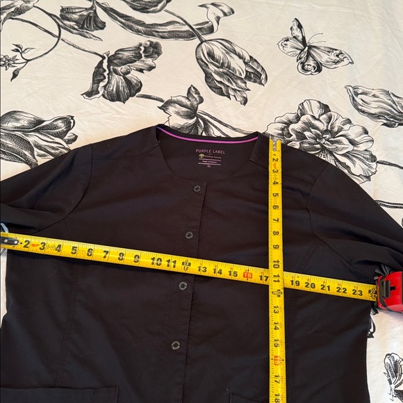 Purple label Black Scrub Jacket - Picture 4 of 6